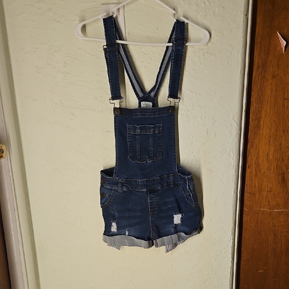 Wax Jean Blue Denim Overalls